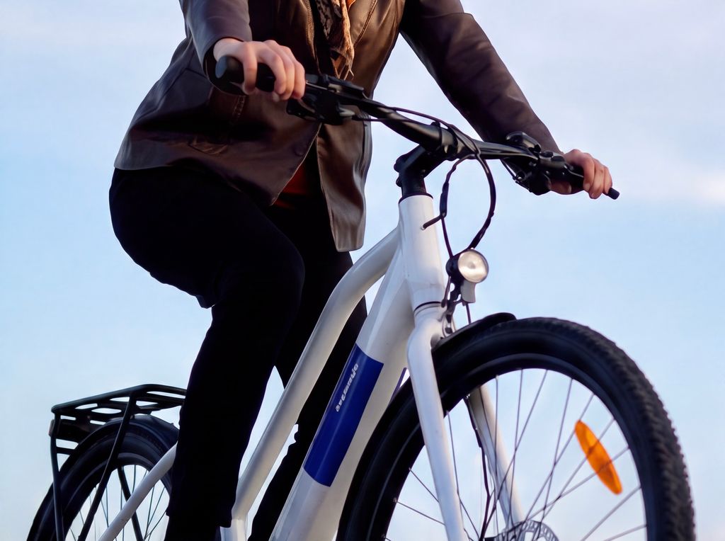 Morning commute on a Torks e-bike