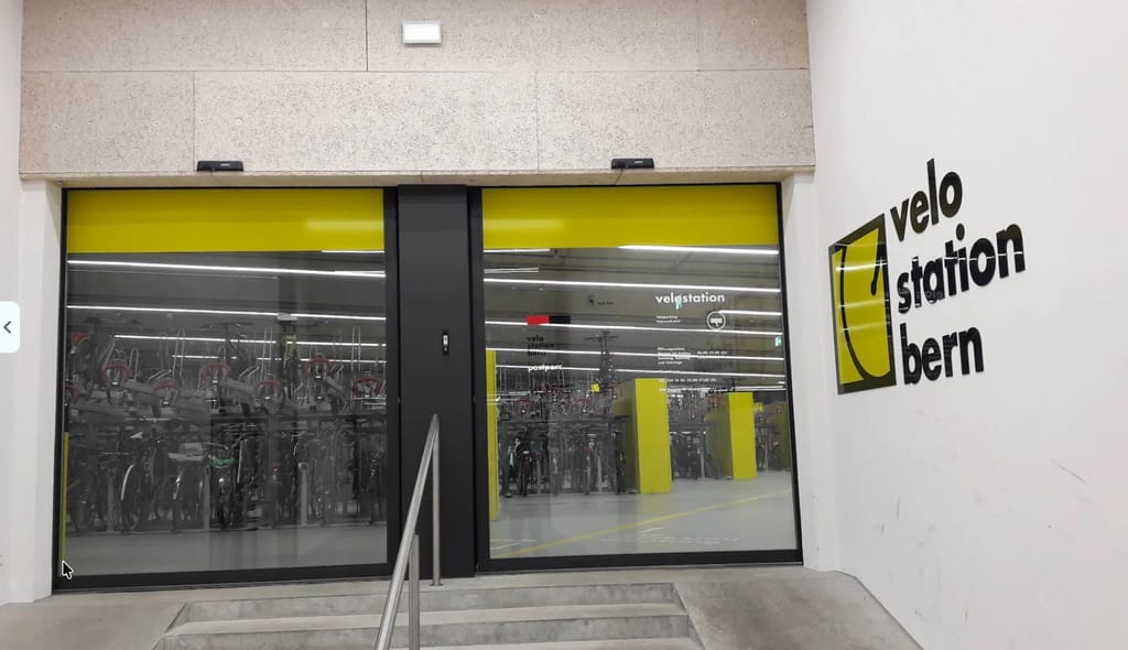 Access to Velostation Bern, PostParc (Welle 7)