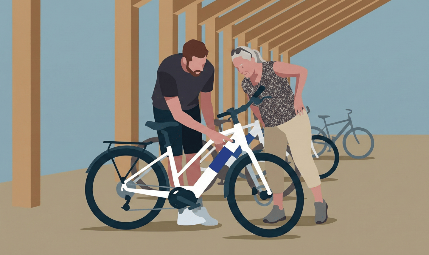 Fahrrad, Lieferung und Reparatur