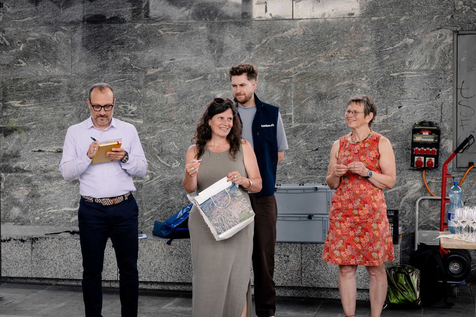 Participantes et participants du Défi Mobilités Actives avec les organisateurs